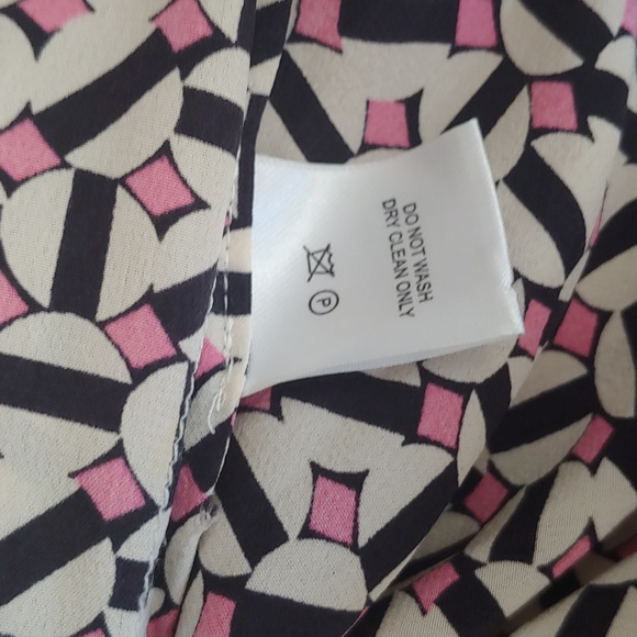 Tyler Boe sleeveless tunic, mock neck geo print, sz XS, new - Picture 9 of 14